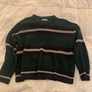 AE striped colorblock sweater